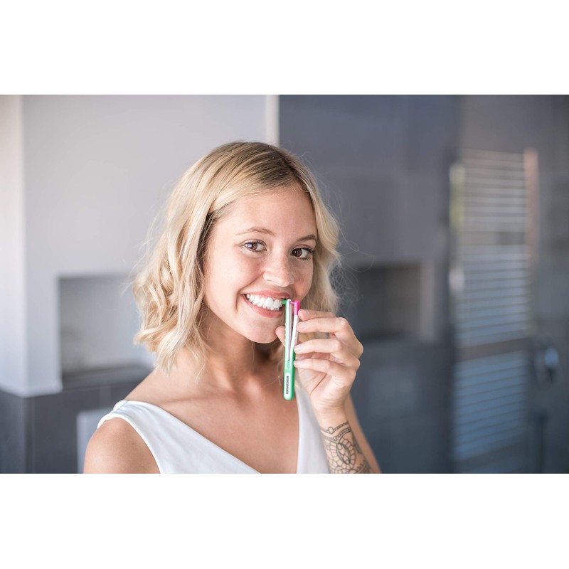 Wingruh® Interdental Brush Starter Set Incl. 3 x Interchangeable Brushes