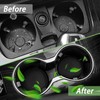 Car Coasters, 4 Pack Non-Slip Car Cup Holder Coaster, 2.75