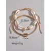 Verdusa Women's 6 Piece Ankle Bracelets Set Shell Anklet Chain