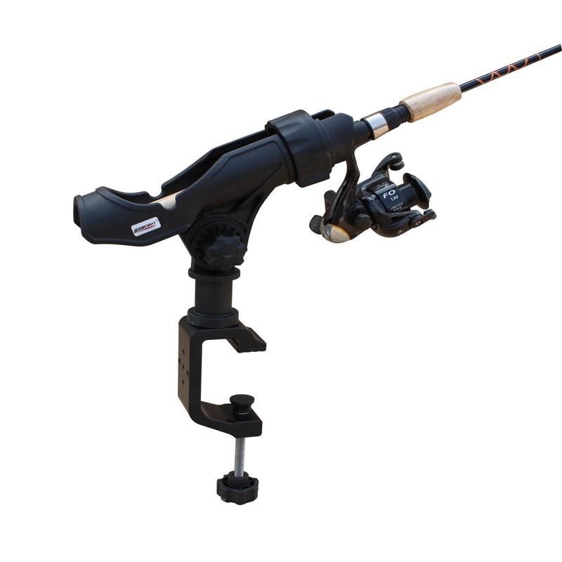 BroCraft Aluminum Large Clamp Opening Rod Holder