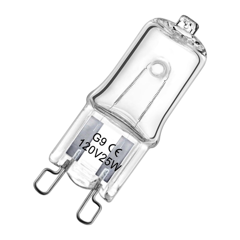 LedWekei G9 Halogen Bulbs,120v 25w Bulb Mini Spotlight Bulbs 2