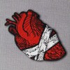 Save My Heart Patch Embroidered Badge Iron On Sew On