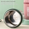 2Pcs Thermal Insulated Food Jar with Foldable Spoon Leak Proof