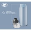 alfi Element Bottle 600 ml, Blue Pastel Matt, Lightweight Stainless