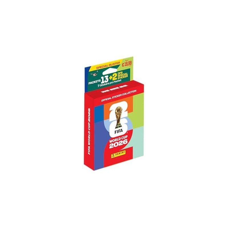Panini FIFA World Cup 2026™ Pegatinas (paquete múltiple)