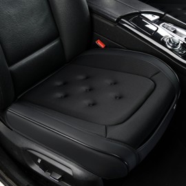 KAYI Car Seat Cover, Memory Foam Car Seat Cushion, Non-Slip Bottom Breathable Car Seat Cover, Relieve Tailbone Pain, Car Seat Protector, Suitable for 95% of Vehicles (Black)