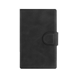 BOZHUORUI Case for 3.7" XTEINK X3,PU Leather Magnetic Cover,Rock Black
