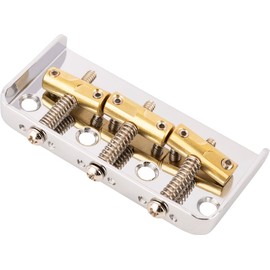 Fender 3-Saddle Custom "Cut-Off" Vintage-Style Tele® Bridge with Compensated Brass Saddles,
