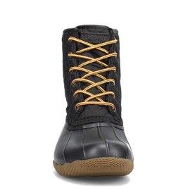 Sperry mens Men's Saltwater Duck Nylon Rain Boot, Black, 10.5 US