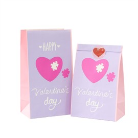 Artseen Artseen Valentine's Treat Paper Bags 5.10X3.10X9.4 inches(24 CT) (Valentine's bag)