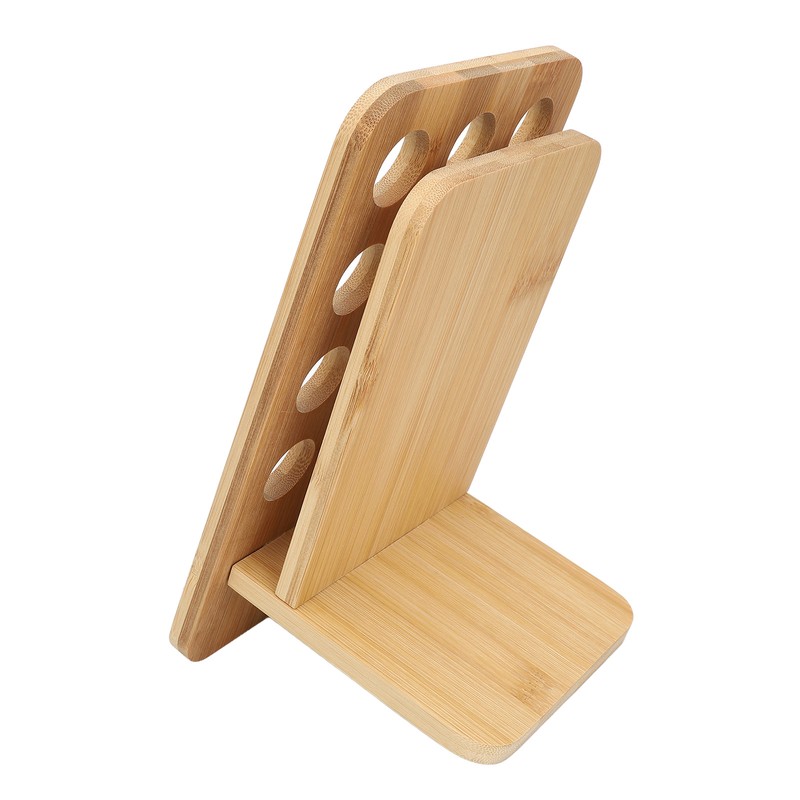 Essential Oil Rack Bamboo 12 Holes Essential Oil Bottle Display