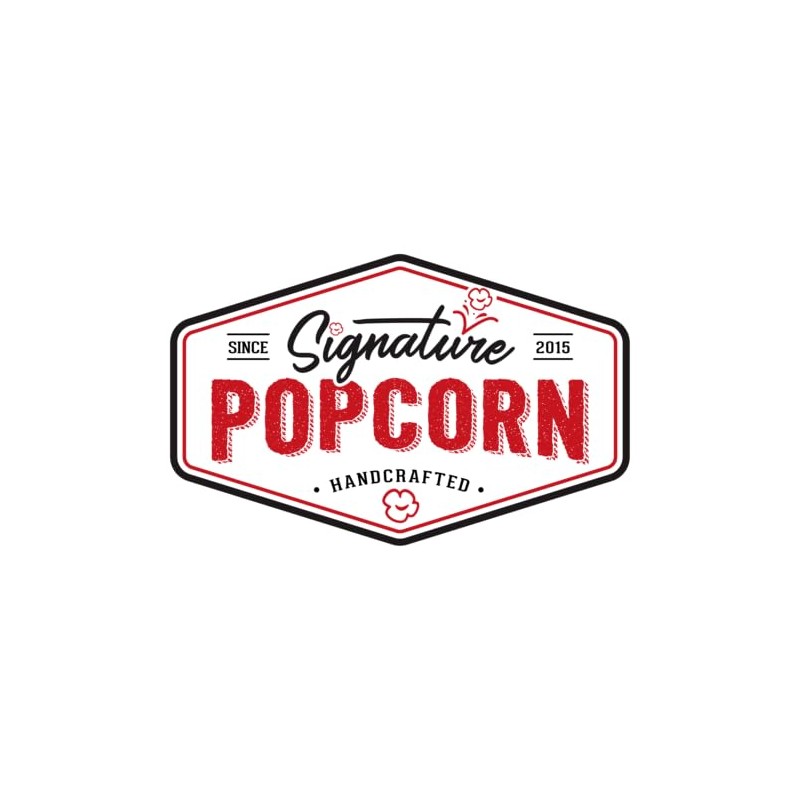 Signature Popcorn, 3-Pack Large Resealable Bags, Peanut Butter, Gourmet Popcorn