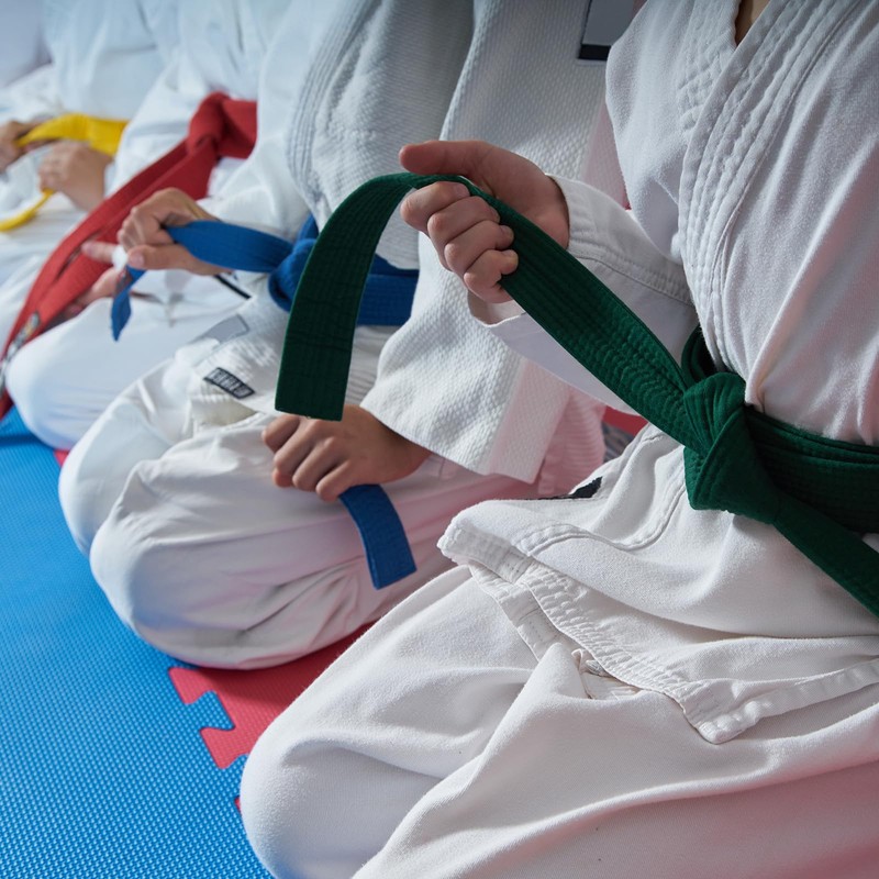PATIKIL Taekwondo Coloured Rank Belt, 1.6 x 6.6 Ft 2M