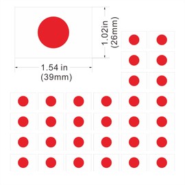 Womaha 30 Sheets Temporary Japan Flag Tattoos World Cup European Cup Football Face Tattoo Stickers