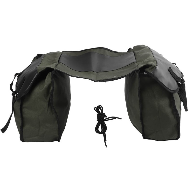Multifunction Large Capacity Canvas Saddle Bag Bike Pannier Bag for