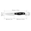HENCKELS Statement Razor-Sharp 3-inch Compact Chef Knife, German Engineered Informed