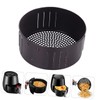 Zerodeko 1Pc Non Stick Air Fryer Replacement Basket Fryer Accessory