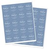 2" Round A Sweet Thank You Wedding Favor Stickers (Set