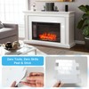 Art3d Peel and Stick Backsplash Tiles – 12"x12" White Washed