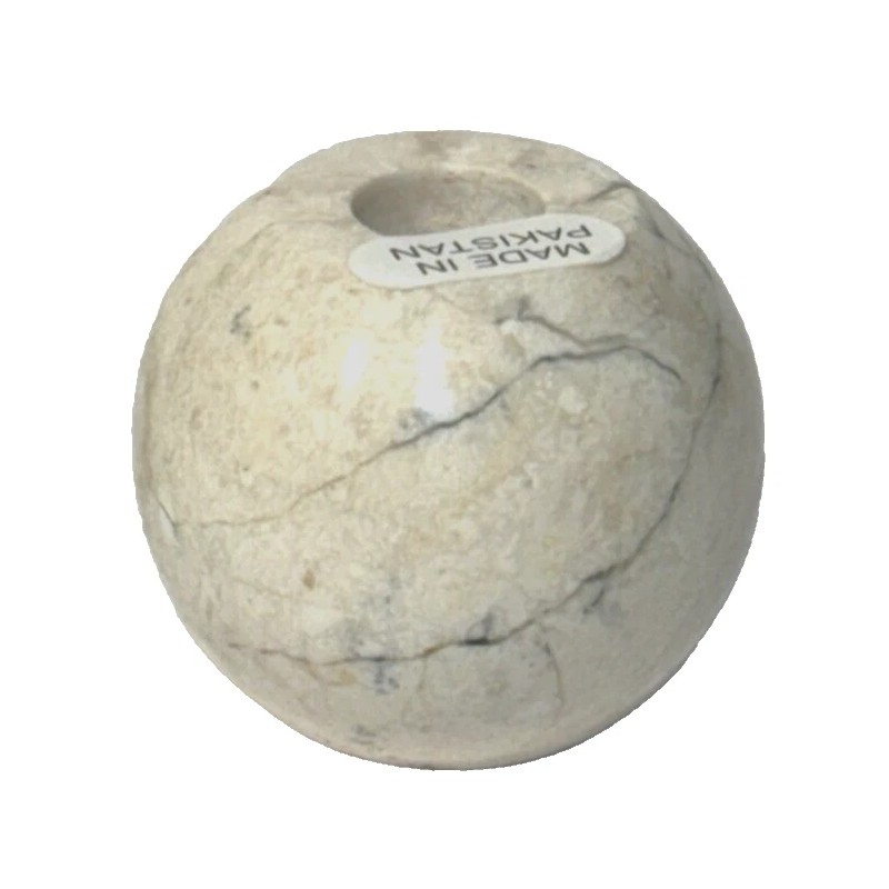 Lamp NEW OLD STOCK 1.5" dia Marble Ball Lamp Spacer