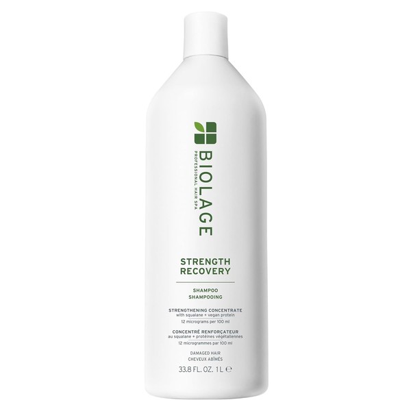 Biolage Strength Recovery Shampoo – Strengthens & Detangles, Reduces Breakage,