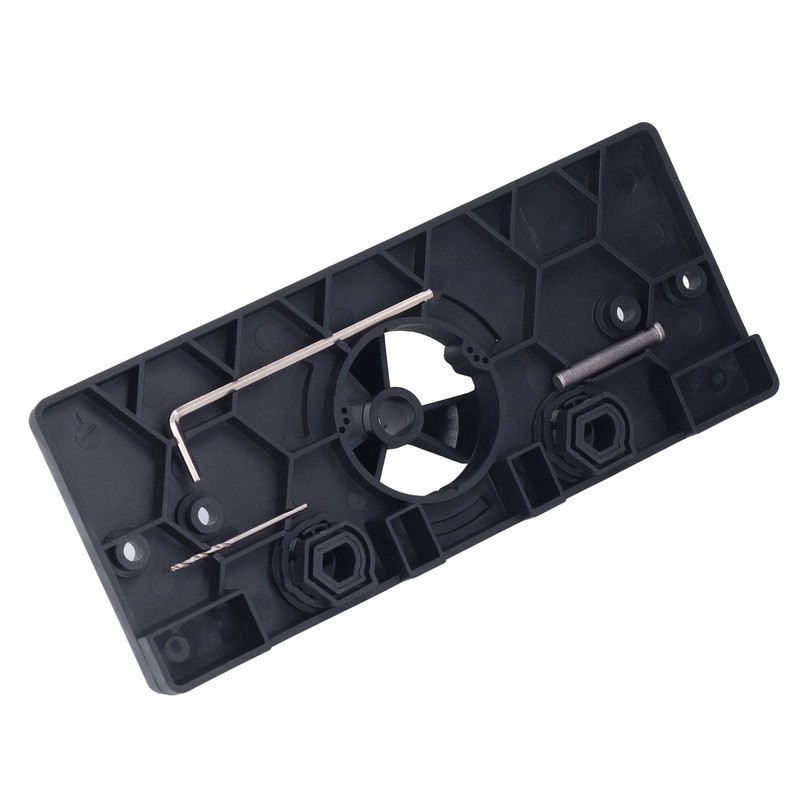 35mm Hinge Hole Saw Jig Drilling Guide Cutter Bit Set