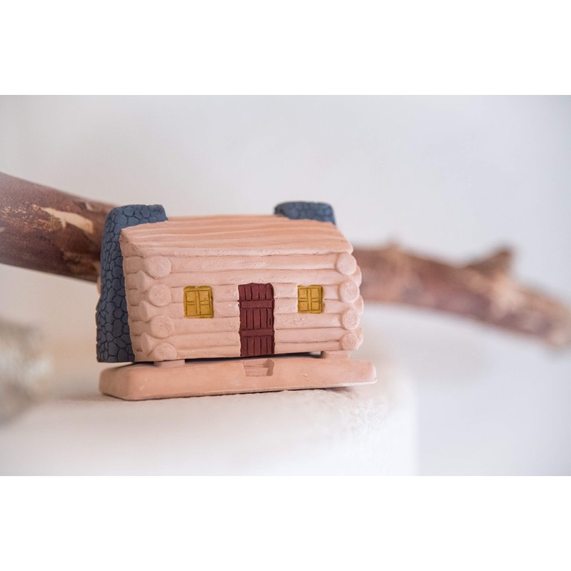 Incienso de Santa Fe - Log Cabin Natural Wood Incense
