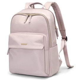 GOLF SUPAGS Laptop Backpack for Women Fits 14 Inch Notebook Casual Daypack Purse Work Travel College Bag (Pink)