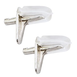 100 x 3mm Shelf Brackets Brackets Brackets for Bookcase Display Kitchen Cabinet Wardrobe Cupboard Bookcase