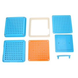 100 Holes Capsule Filler Manual DIY Capsule Powder Pressing Filling Machine Board Tool