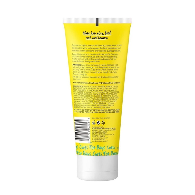 Marc Anthony 2-in-1 Scalp Scrub and Shampoo, Strictly Curls -