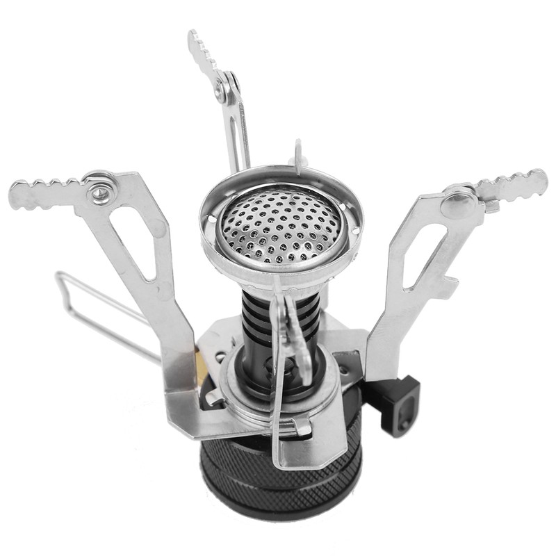 Outdoor Camping Gas Stove Mini Portable Hiking Picnic Gas Stove