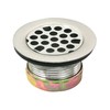 Highcraft Flat Stainless Steel RV Mobile Shower Strainer - Drain