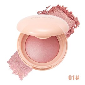 Mother's Day Gifts - Soft Pinch Glitter Powder Blush，Glow Blush Cosmetic，powder blush Makeup peach:_01 PEARL PINK