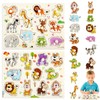 Set of 2 Wooden Puzzles 1 Year, Wooden Puzzle from