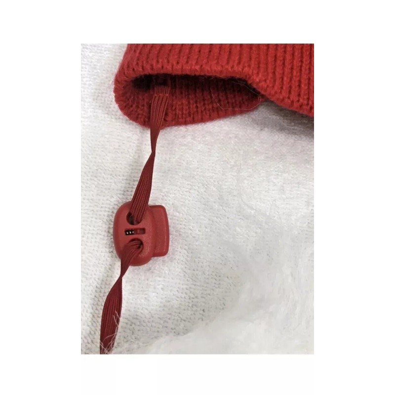 Wondershop Cable Knit Cat/Dog Size XL Red & White Beard