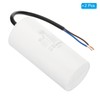 PATIKIL CBB60 80uf Running Capacitor,2Pcs AC 450V 2 Wires 50/60Hz