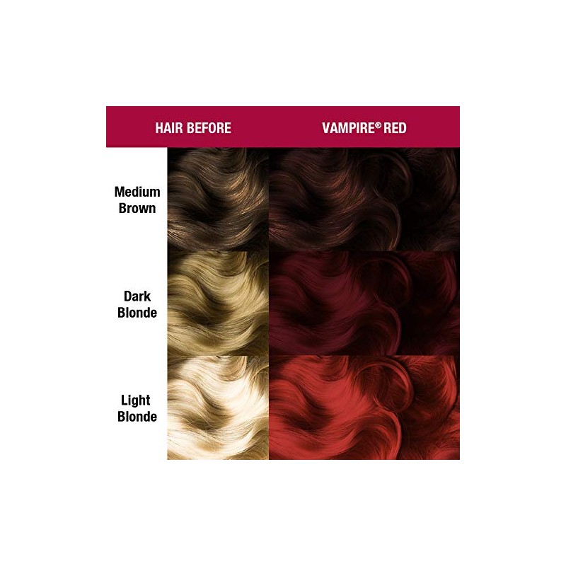 Manic Panic Amplified Hair Color - Vampire Red 4 Oz
