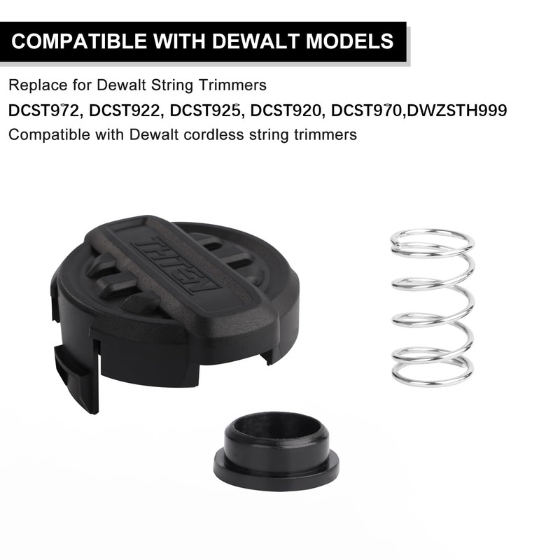 THTEN DWO1DT995 Replacement Head Replacement Spring Base and Cover Cap