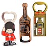 6 British Souvenir Magnets London Icons Bottle Opener Magnets England