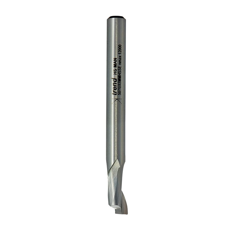 Trend Professional Aluminium Cutter, 5mm Diameter, 8mm Shank, 5mm Cut