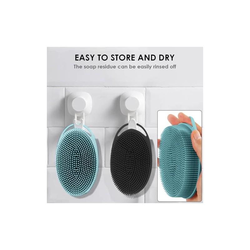 Depurador corporal de silicona – Loofah de silicona de doble
