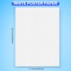60 Pcs White Poster Board,VinTS 11.7 * 16.5 Inches White