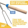 MalloMe Marshmallow Roasting Sticks - Smores Skewers for Fire Pit