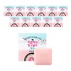 Himalayan Pink Salt Soap Romantic Floral Scent, 90g, 12 Pieces / 히말라야핑크솔트 비누 로맨틱한 플로럴향, 90g, 12개
