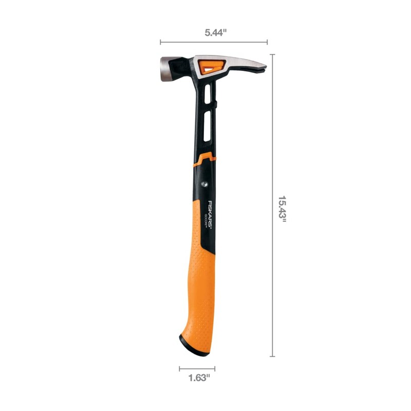 Fiskars Pro IsoCore 20 oz General Use Hammer (15.5") -