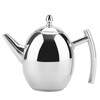 Stainless Steel Teapot Tea Coffee Water Kettle Container with Removable
