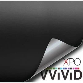 VViViD Satin Flat Matte Stealth Jet Black Vinyl Wrap Roll with Air Release Technology (1ft x 5ft)
