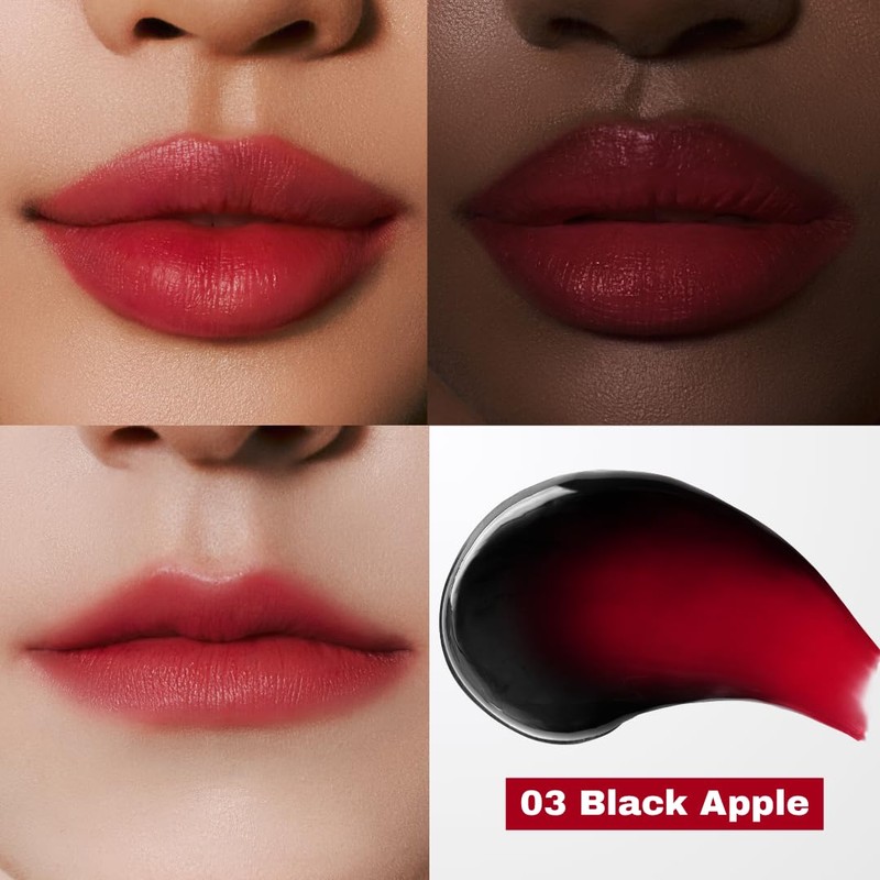 MILKTOUCH Black Peel Off Lip Tattoo - Long-Lasting Matte Lip,