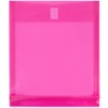 JAM PAPER Plastic Expansion Envelopes with Hook & Loop Closure